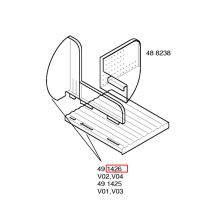 Каретка ломтерезки Bosch MS42005