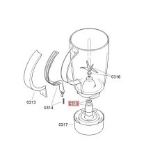 Втулка ножа комбайна Bosch MUM82/84