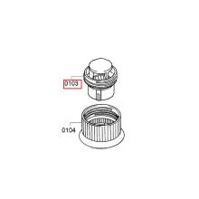 Жернов мукомолки комбайна Bosch MUZ8