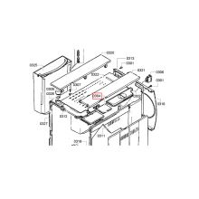 Крышка воронки кофе для кофемашин Bosch TK69001