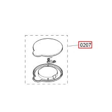 Крышка корпуса комбайна Bosch MUM84