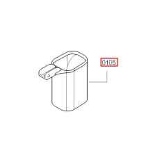 Патрубок мукомолки комбайна Bosch MUZ5GM1