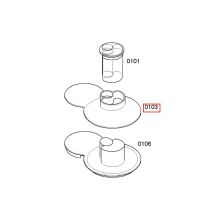 Крышка чаши соковыжималки Bosch MES1020COE