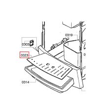 Решетка лотка для кофемашины Bosch TK69