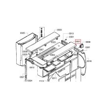 Крышка корпуса кофемашины Bosch TCA6809