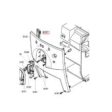 Крышка кофемашины Bosch CA75/TK52
