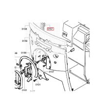Панель боковая кофемашины Bosch TK580