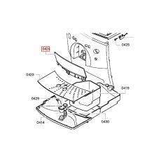 Панель лотка кофемашины Bosch TK58001