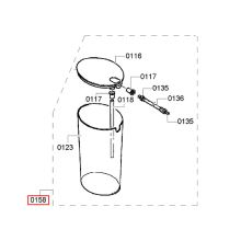 Канистра для молока кофемашины Bosch TK69001