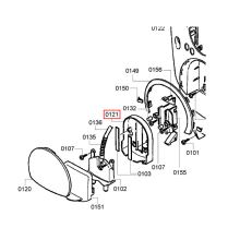 Задняя крышка распределителя кофемашины Bosch TK56001
