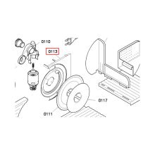 Кронштейн ножа слайсера Bosch MS46000N