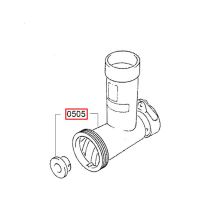 Корпус мясорубки комбайна Bosch MUM6/7/8
