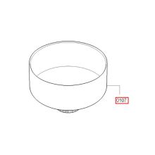 Воронка мукомолки комбайна Bosch MUZ4/5