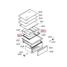Ручка ящика холодильника Bosch KGN39