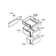 Ящик для холодильников Bosch KGN39