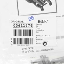 Держатель "гребенки" для посудомойки Bosch