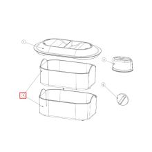 Чаша для пароварки Braun FS3000 и FS5100