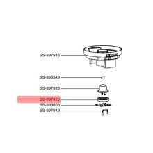 Уплотнитель ТЭНа пароварки Tefal VC502D10