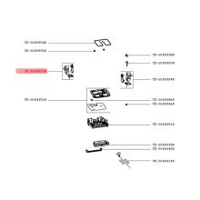 Левая ножка для гриля Tefal GC750D..