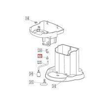 Соединение трубки DL8(PA) кофеварки DeLonghi