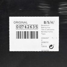 Эмалированный противень Bosch 463х375мм