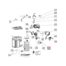 Зажим D=7 для кофемашин Delonghi