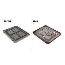 Вафельная панель нижняя гриля De`Longhi и Braun (290х230 мм)
