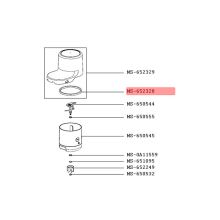 Уплотнитель крышки комбайна Moulinex FP82..