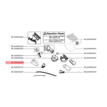 Левое колесо робота-пылесоса Tefal RG907..