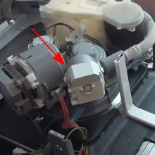 Щелочная помпа посудомойки Bosch SPV/SN/SMU..