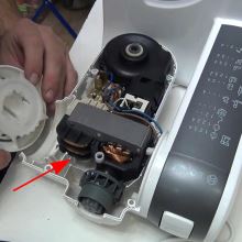 Мотор кухонного комбайна Bosch MUMP/MUM4