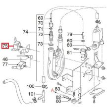 Термостат 13.5A 318°C кофемашины DeLonghi