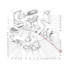 Переходник на термоблок кофемашины Delonghi EN..