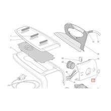 Кнопка парогенератора Delonghi Stirella