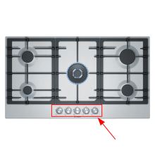 Ручка конфорки варочной панели Bosch PPP.., PPQ..