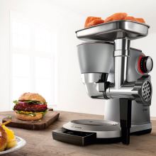 Мясорубка и насадка сосисок / колбасок комбайна Bosch MUM9