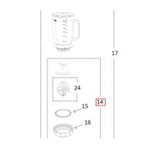 Нож чаши блендера Braun JB301