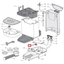 Выключатель однополюсный без фиксации SB-52 Delonghi