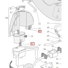 Уплотнитель бака воды парогенератора Delonghi PRO/VVX, 1242х178