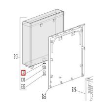 Прокладка бака воды кофемашины Delonghi, 13x6x3.5мм
