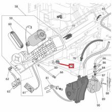 Микровыключатель 3-х контактный кофемашины DeLonghi