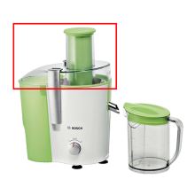 Крышка соковыжималки Bosch MES2, серая (кольцо зеленое)
