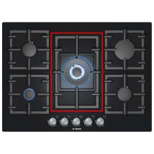 Решетка домино плиты Bosch PPQ716/718..