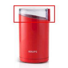 Крышка кофемолки Krups F203, GL, GT красная кнопка