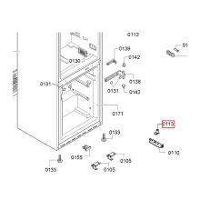 Втулка шарнира холодильника Bosch KGN/BD/GSV