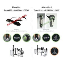 Моторный блок 1200W блендеров Braun Multiquick 9