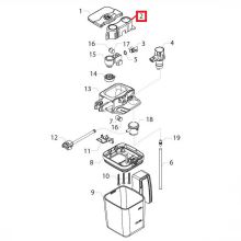 Крышка кувшина капучинатора Saeco HD8753