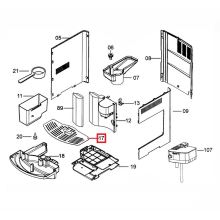 Решетка поддона кофемашины Delonghi EAM/ECA/ESAM