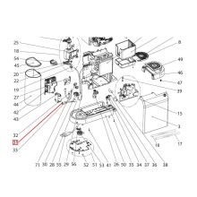 Трубка 483 SILIC V2 кофемашины Delonghi