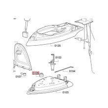 Уплотнитель подошвы парогенератора Bosch PV/TDA/TDS